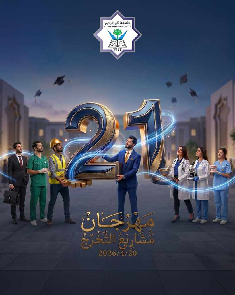 WhatsApp Image 20260507 at 93923 AM 1 جامعة الرافدين 2026 جامعة الرافدين مدير الموقع عمار محمود ابو الشعير