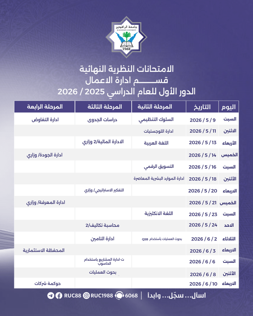 جامعة الرافدين   مدير الموقع عمار محمود ابو الشعير   جامعة الرافدين   مدير الموقع عمار محمود ابو الشعير